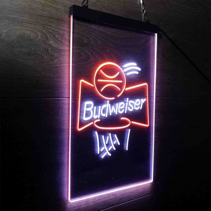 Budweiser Basketball Net Neon Like Led Sign - Image 25