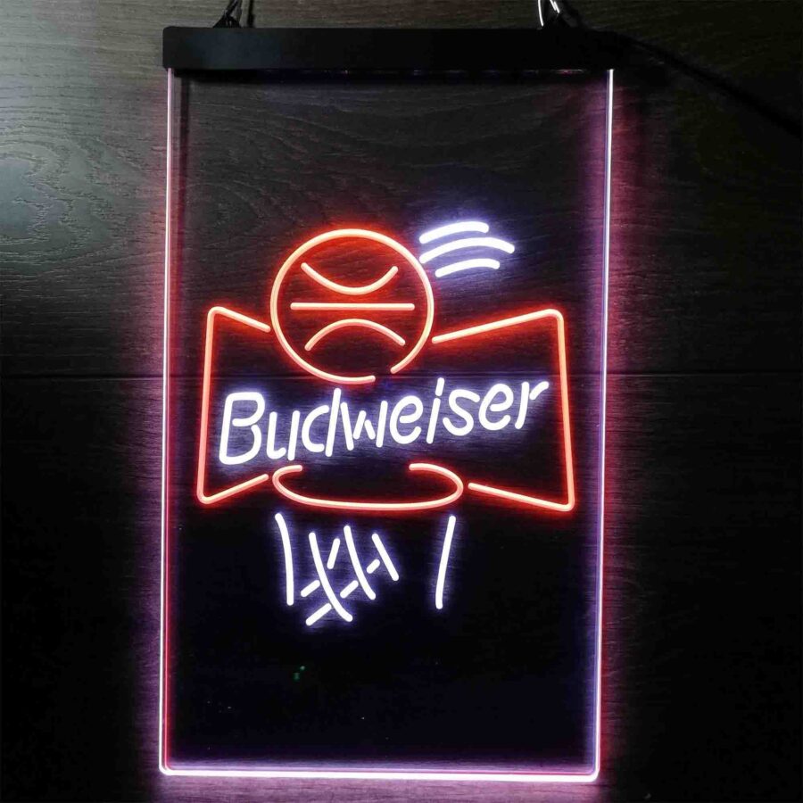 Budweiser Basketball Net Neon Like Led Sign - Image 12