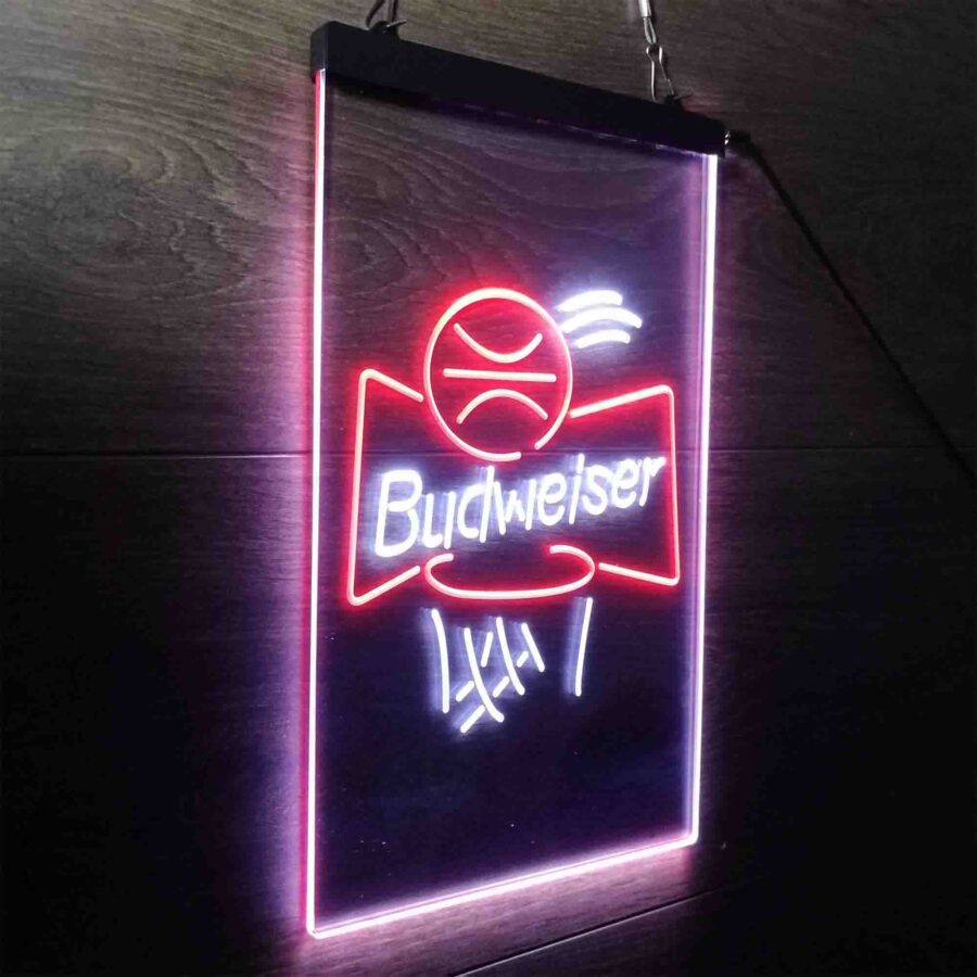 Budweiser Basketball Net Neon Like Led Sign - Image 16