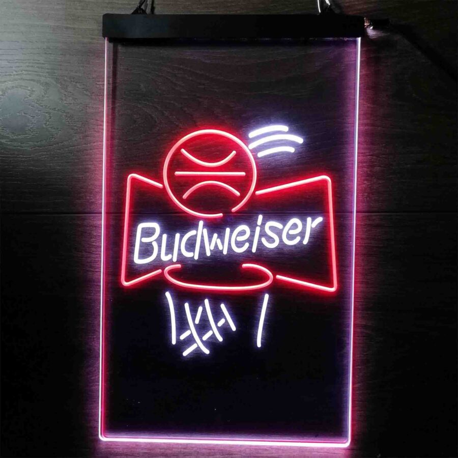 Budweiser Basketball Net Neon Like Led Sign - Image 3
