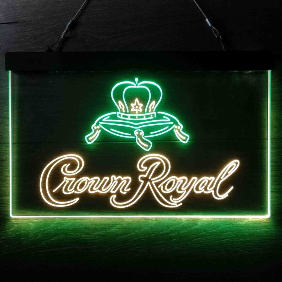 Crown Royal Delicate Line Wine Neon Like Led Sign