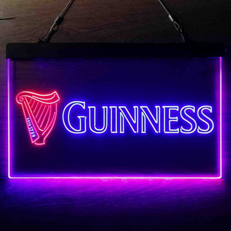 Guinness Dark Stout Beer Neon Like Led Sign - Image 6