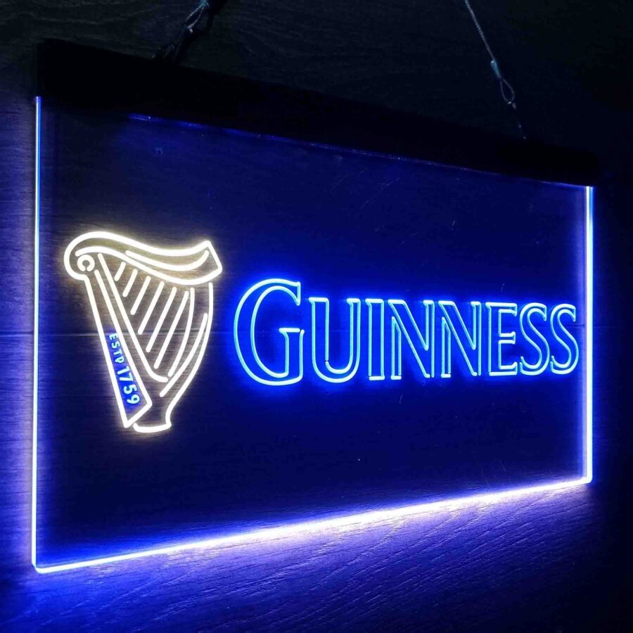Guinness Dark Stout Beer Neon Like Led Sign - Image 21