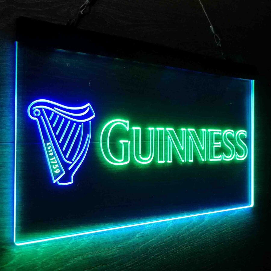 Guinness Dark Stout Beer Neon Like Led Sign - Image 14