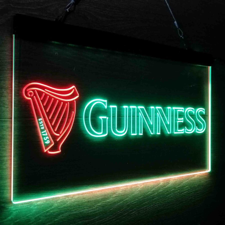 Guinness Dark Stout Beer Neon Like Led Sign - Image 16