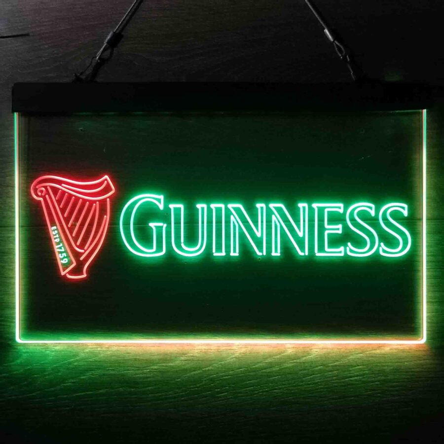 Guinness Dark Stout Beer Neon Like Led Sign - Image 3