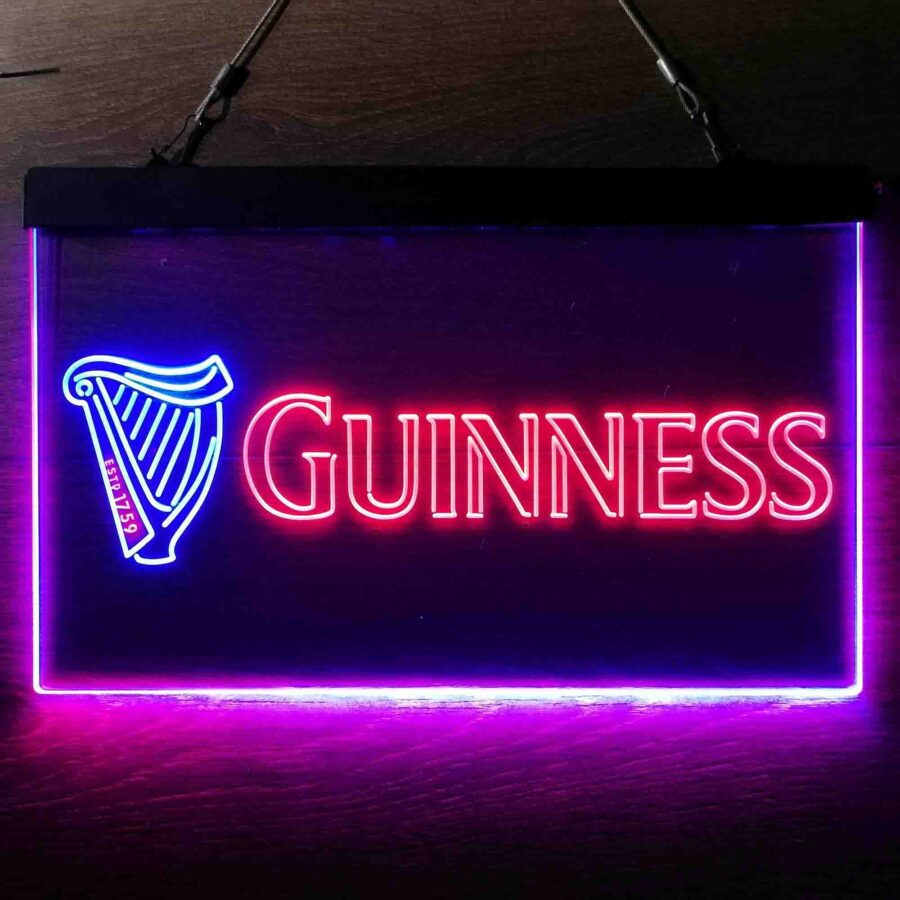 Guinness Dark Stout Beer Neon Like Led Sign - Image 4