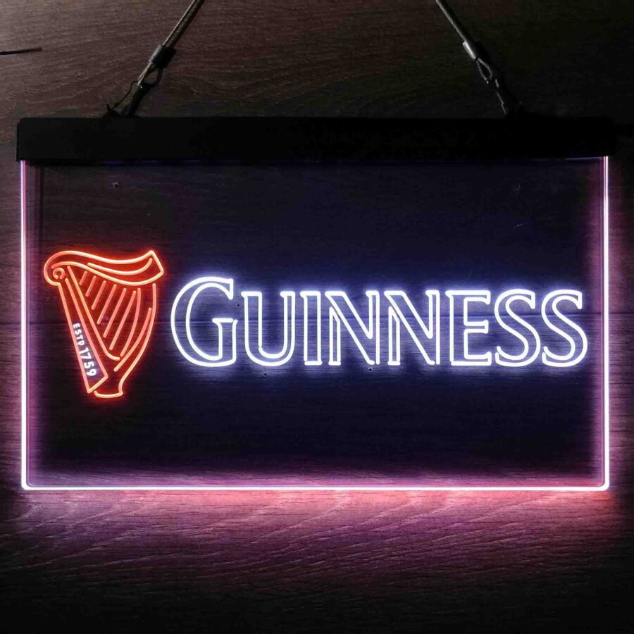 Guinness Dark Stout Beer Neon Like Led Sign - Image 10