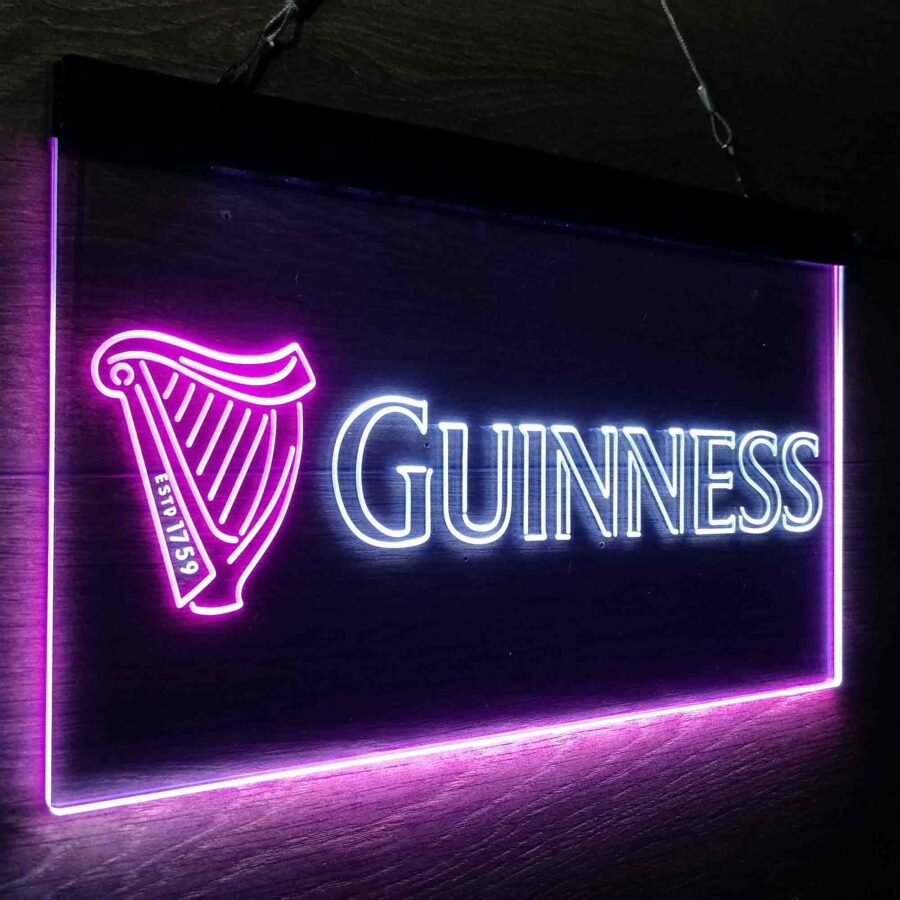 Guinness Dark Stout Beer Neon Like Led Sign - Image 25