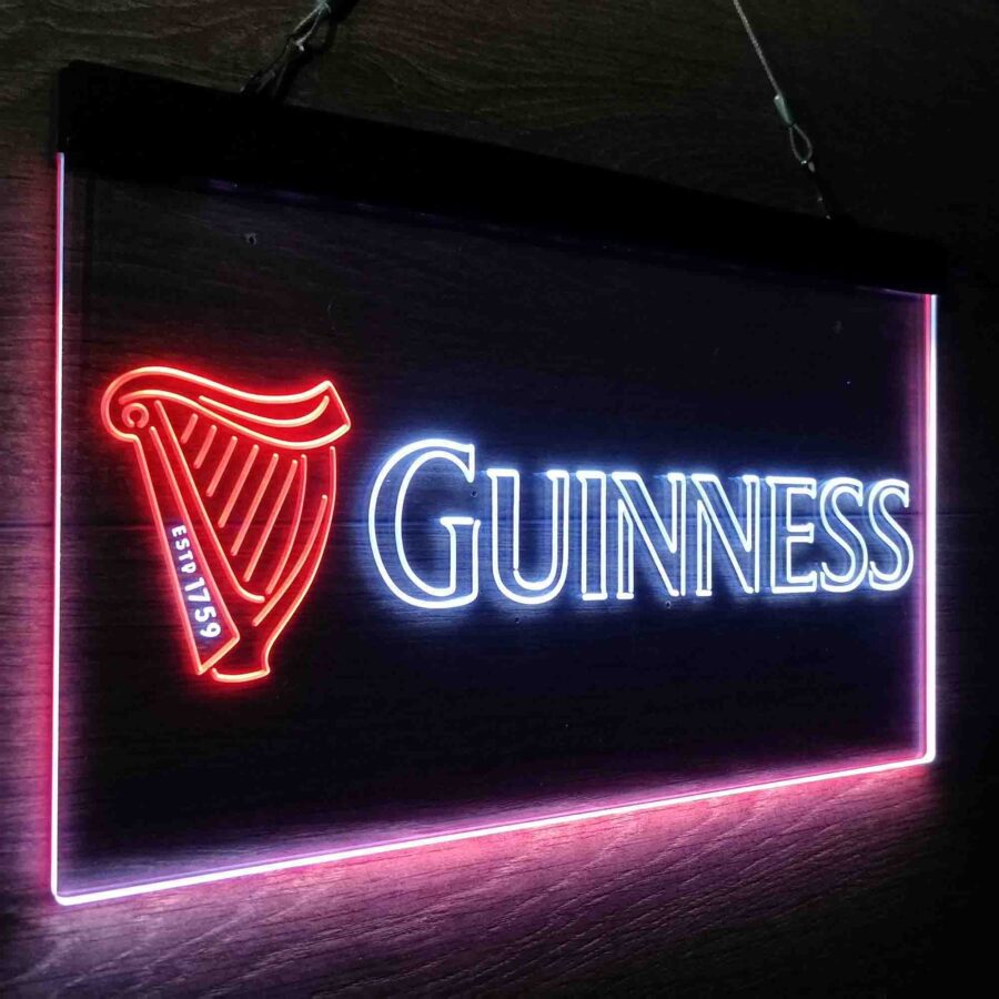 Guinness Dark Stout Beer Neon Like Led Sign - Image 26