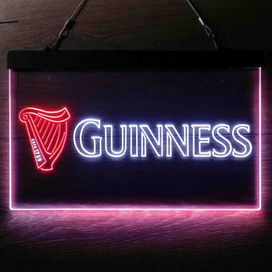 Guinness Dark Stout Beer Neon Like Led Sign - Image 13