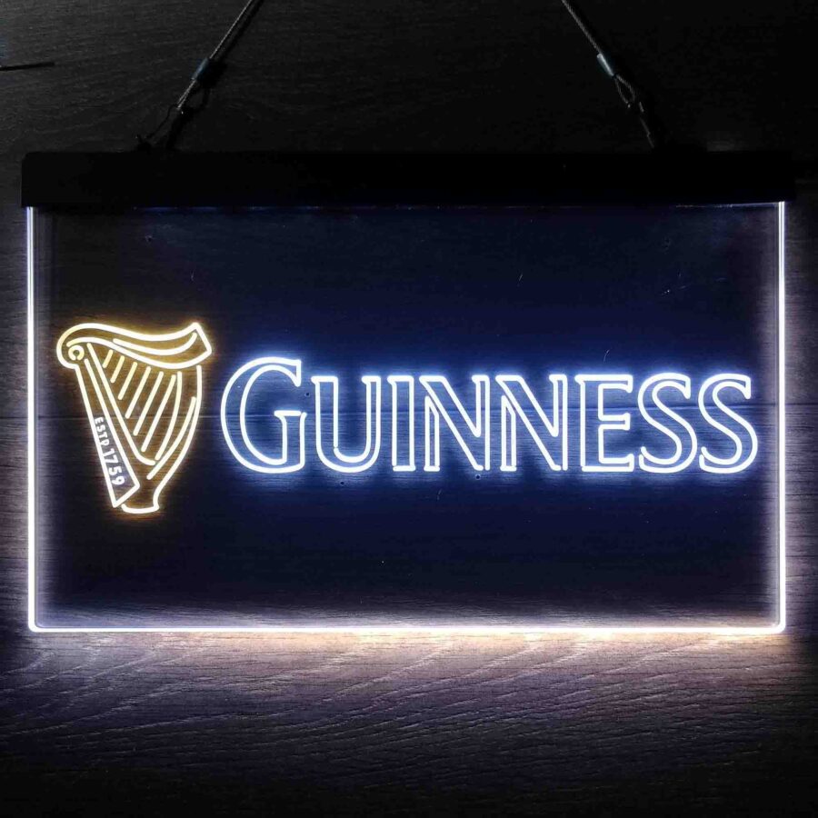 Guinness Dark Stout Beer Neon Like Led Sign - Image 7