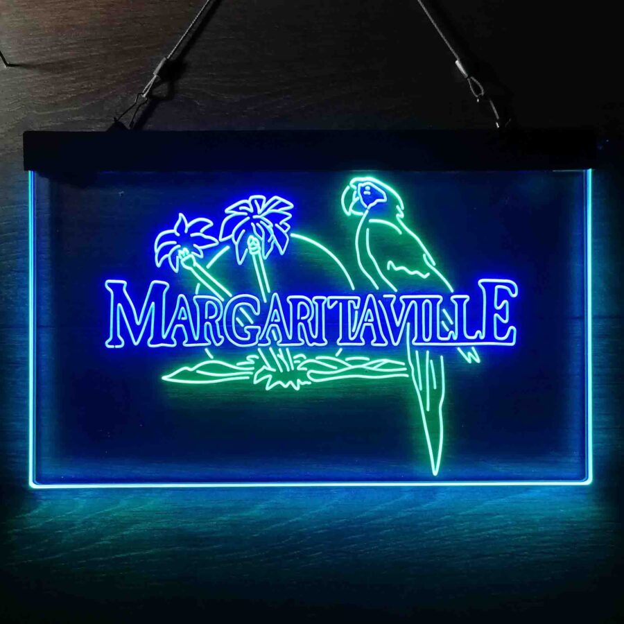 Jimmy Buffetts Margaritaville Parrot Neon Light Led Sign - Image 12