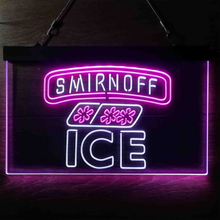Smirnoff Ice Beverages Neon Like Led Sign - Image 8