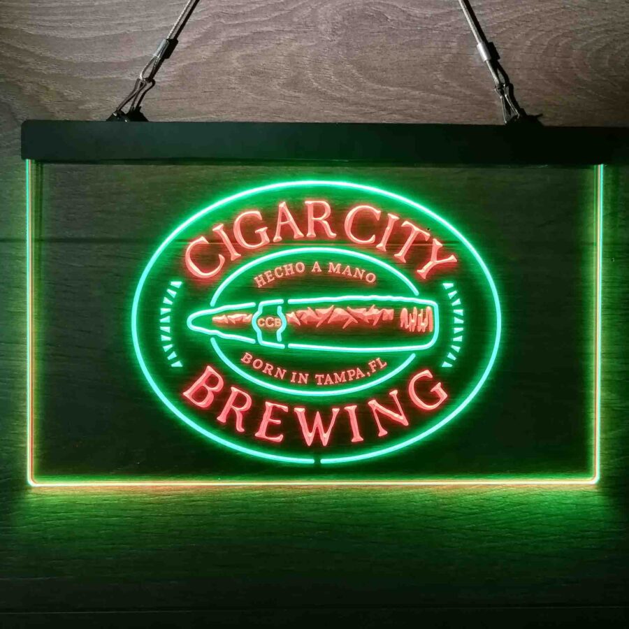 Cigar City Brewing Co Neon Like Led Sign