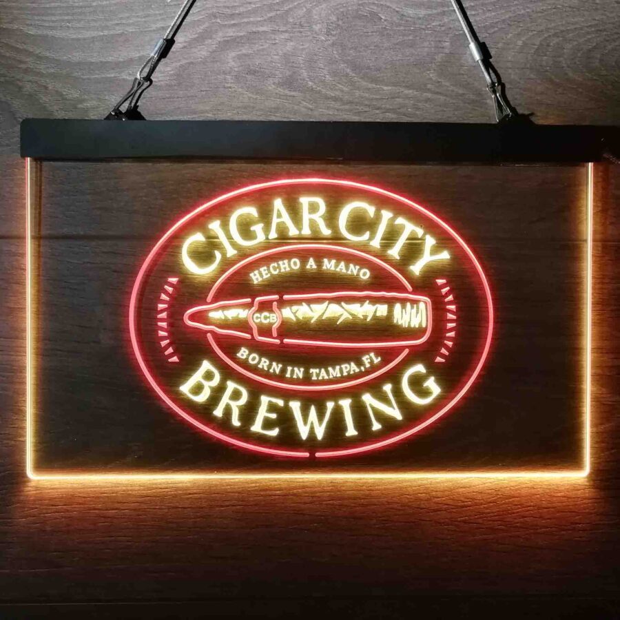 Cigar City Brewing Co Neon Like Led Sign - Image 11