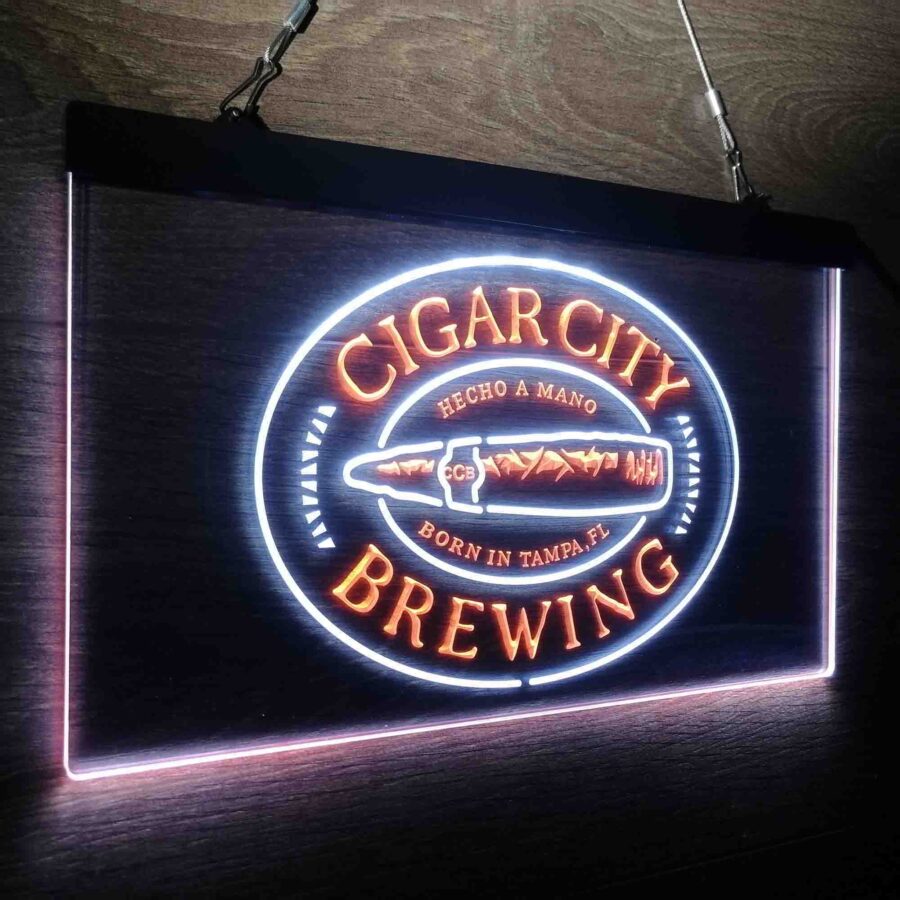 Cigar City Brewing Co Neon Like Led Sign - Image 17