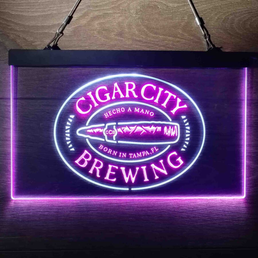 Cigar City Brewing Co Neon Like Led Sign - Image 10