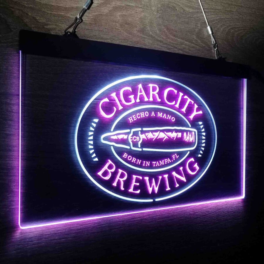 Cigar City Brewing Co Neon Like Led Sign - Image 23