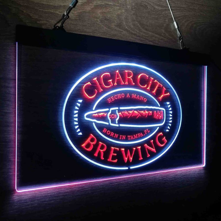 Cigar City Brewing Co Neon Like Led Sign - Image 16