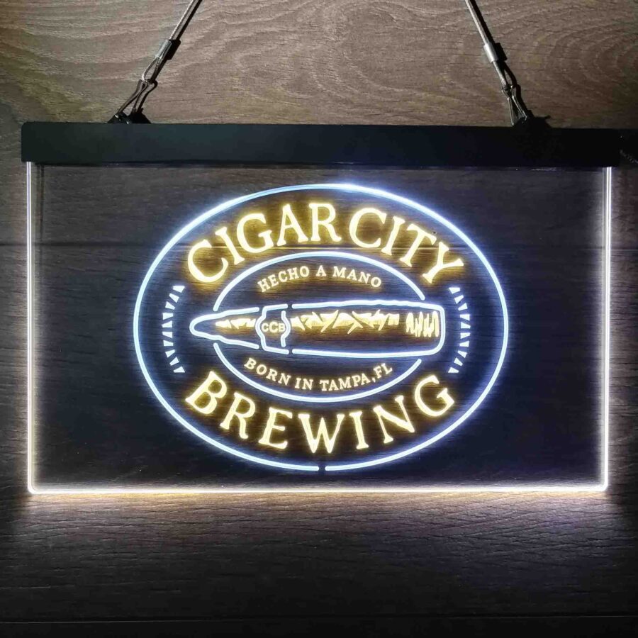 Cigar City Brewing Co Neon Like Led Sign - Image 12