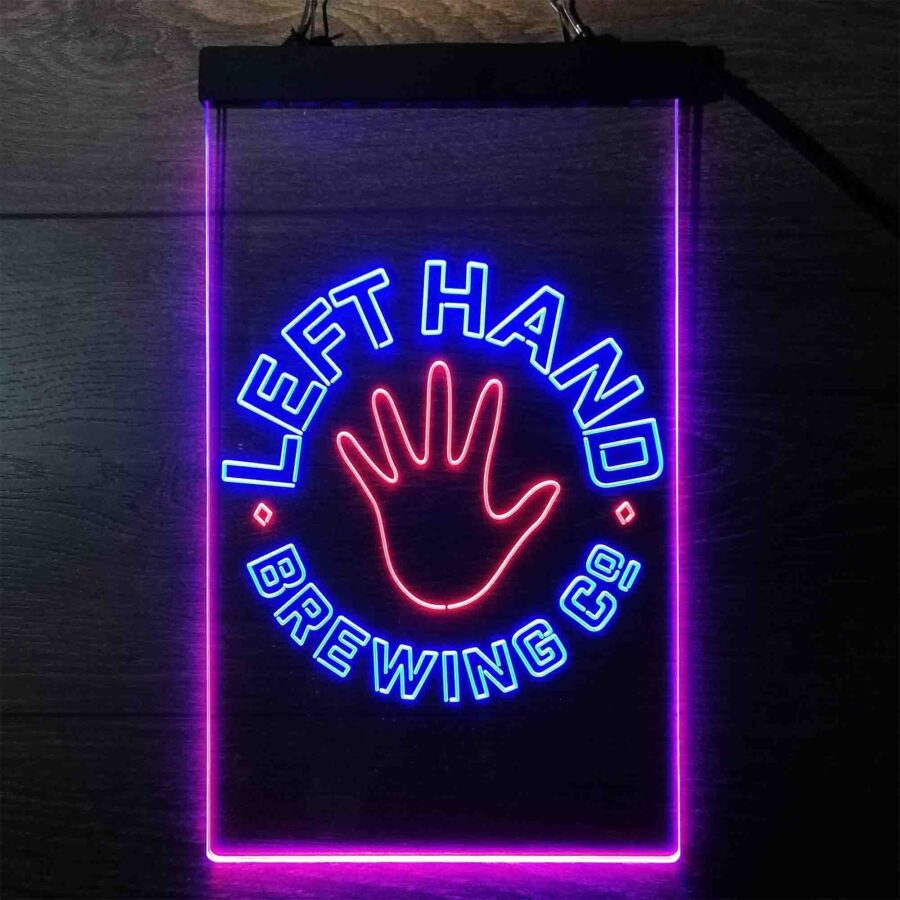 Left Hand Brewing Co Neon Like Led Sign - Image 9