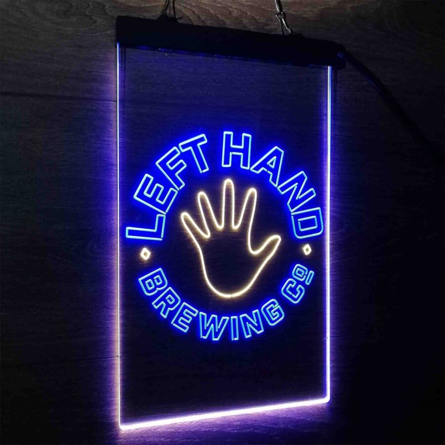 Left Hand Brewing Co Neon Like Led Sign - Image 24