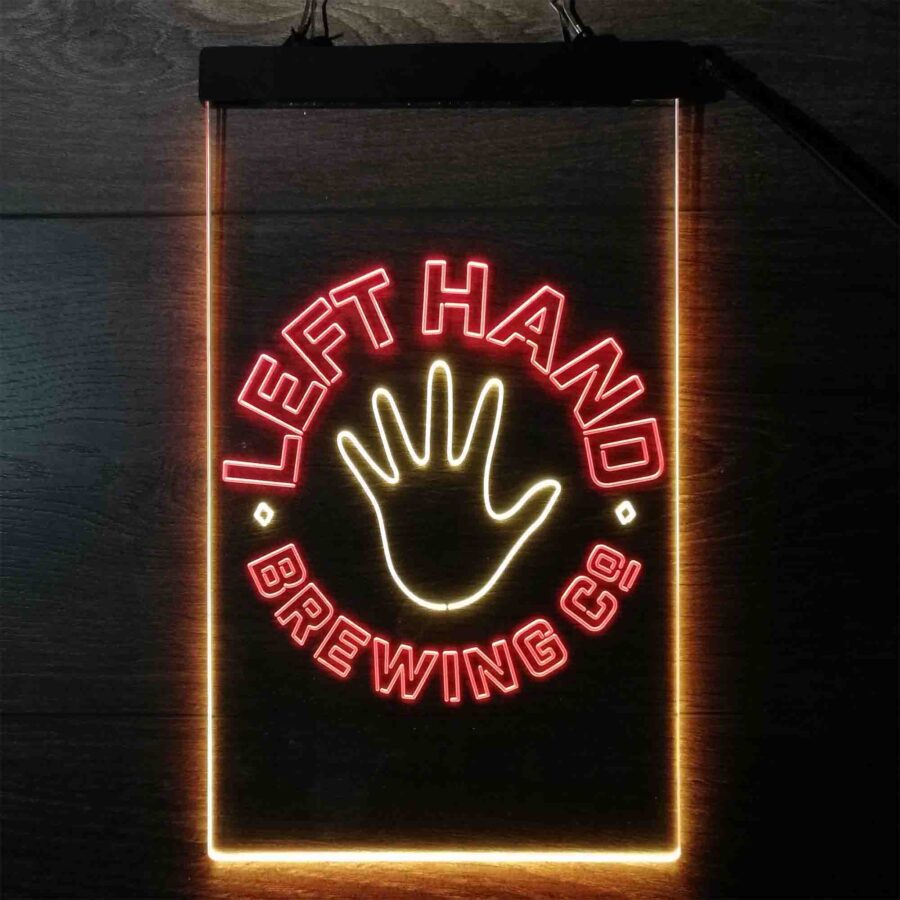 Left Hand Brewing Co Neon Like Led Sign - Image 2