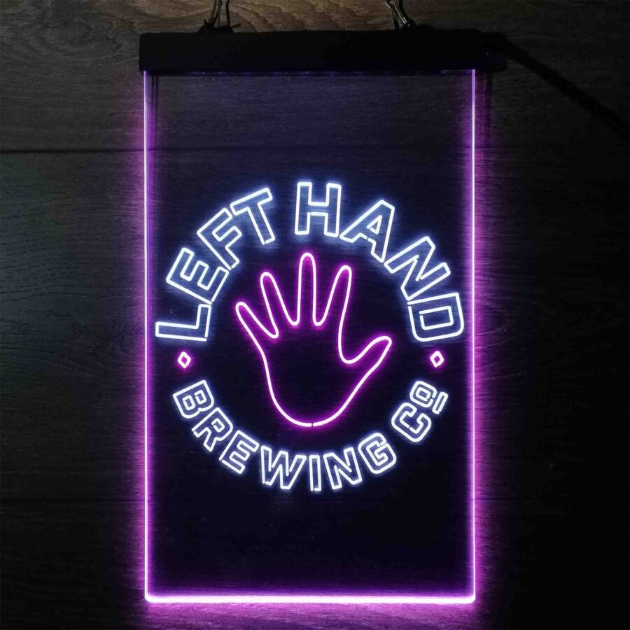 Left Hand Brewing Co Neon Like Led Sign - Image 7