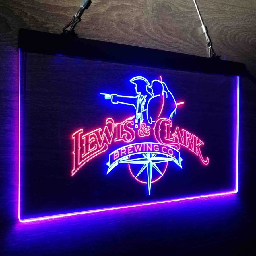 Lewis &Amp; Clark Brewing Co Neon Like Led Sign - Image 22