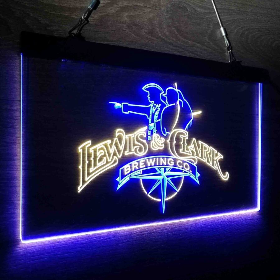 Lewis &Amp; Clark Brewing Co Neon Like Led Sign - Image 16