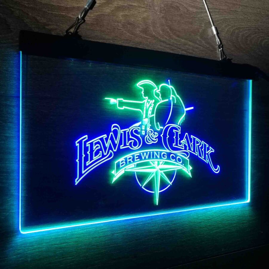 Lewis &Amp; Clark Brewing Co Neon Like Led Sign - Image 21