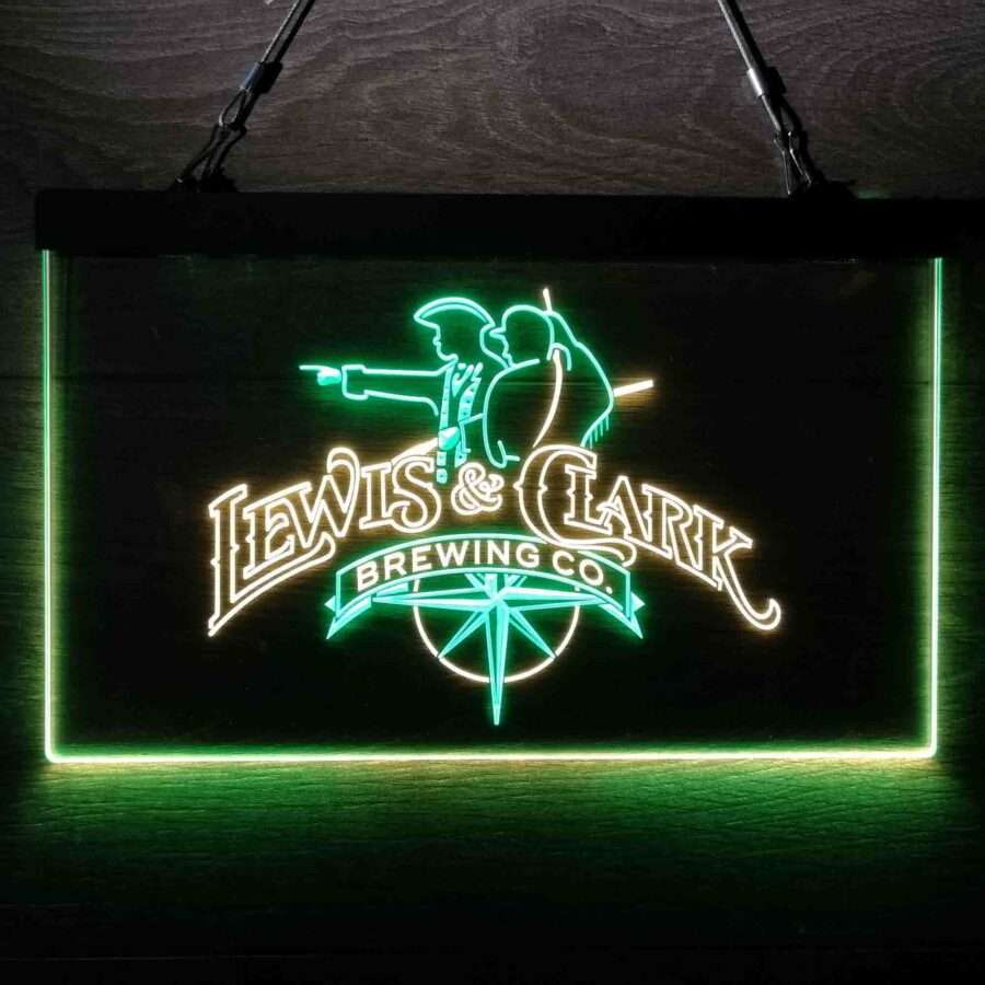Lewis &Amp; Clark Brewing Co Neon Like Led Sign - Image 4