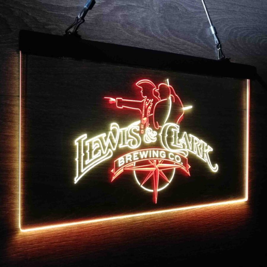 Lewis &Amp; Clark Brewing Co Neon Like Led Sign - Image 20