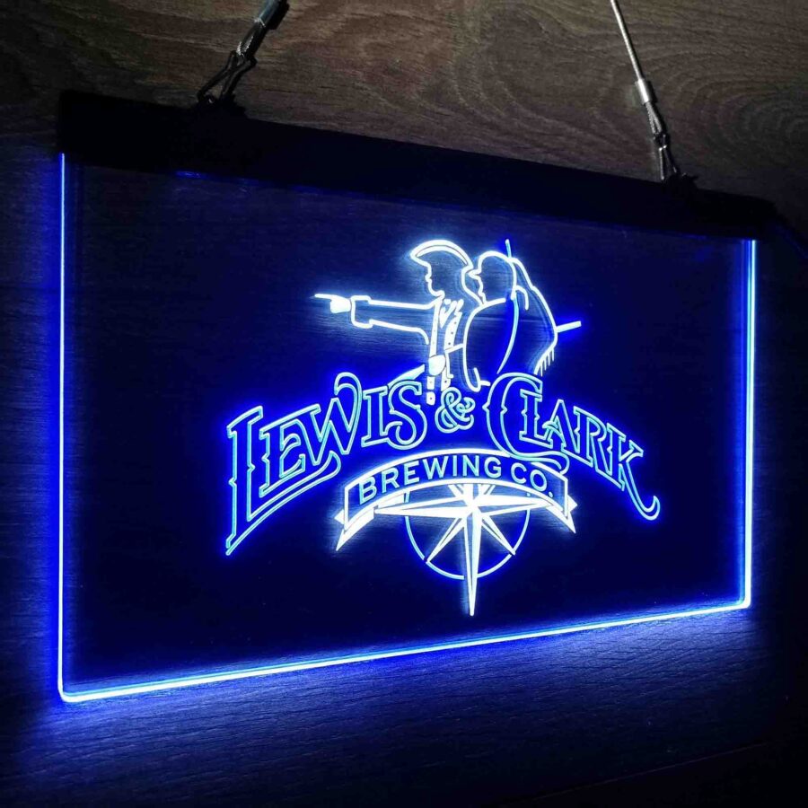 Lewis &Amp; Clark Brewing Co Neon Like Led Sign - Image 15