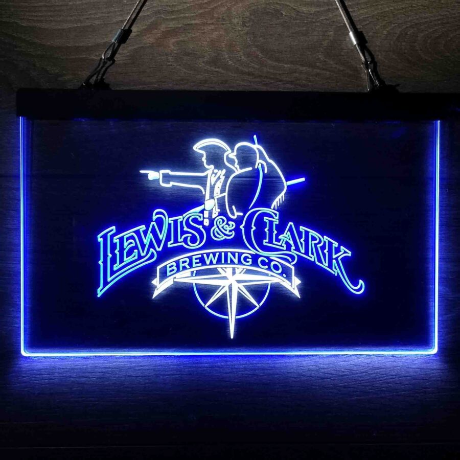Lewis &Amp; Clark Brewing Co Neon Like Led Sign - Image 2