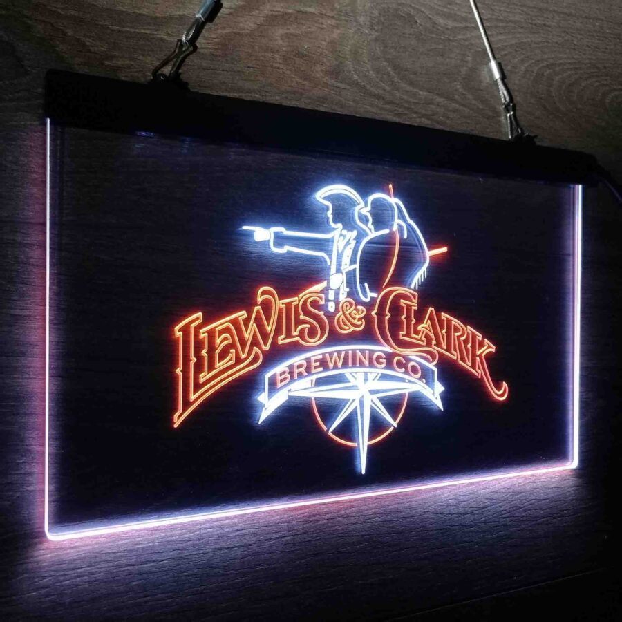Lewis &Amp; Clark Brewing Co Neon Like Led Sign - Image 24