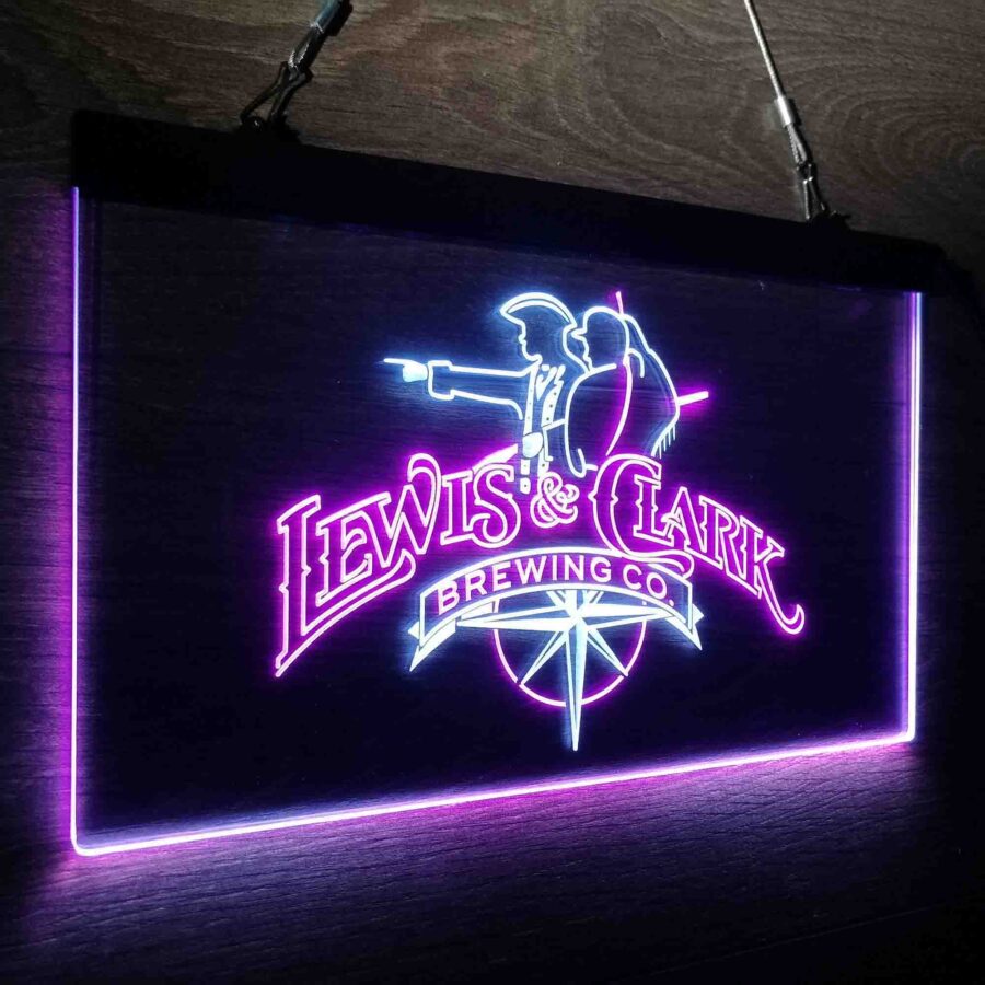 Lewis &Amp; Clark Brewing Co Neon Like Led Sign - Image 25