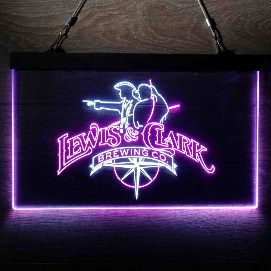 Lewis &Amp; Clark Brewing Co Neon Like Led Sign - Image 12
