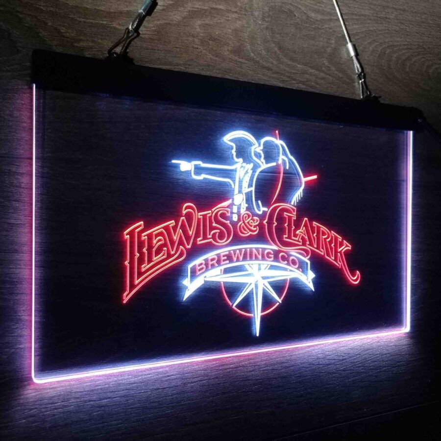 Lewis &Amp; Clark Brewing Co Neon Like Led Sign - Image 19