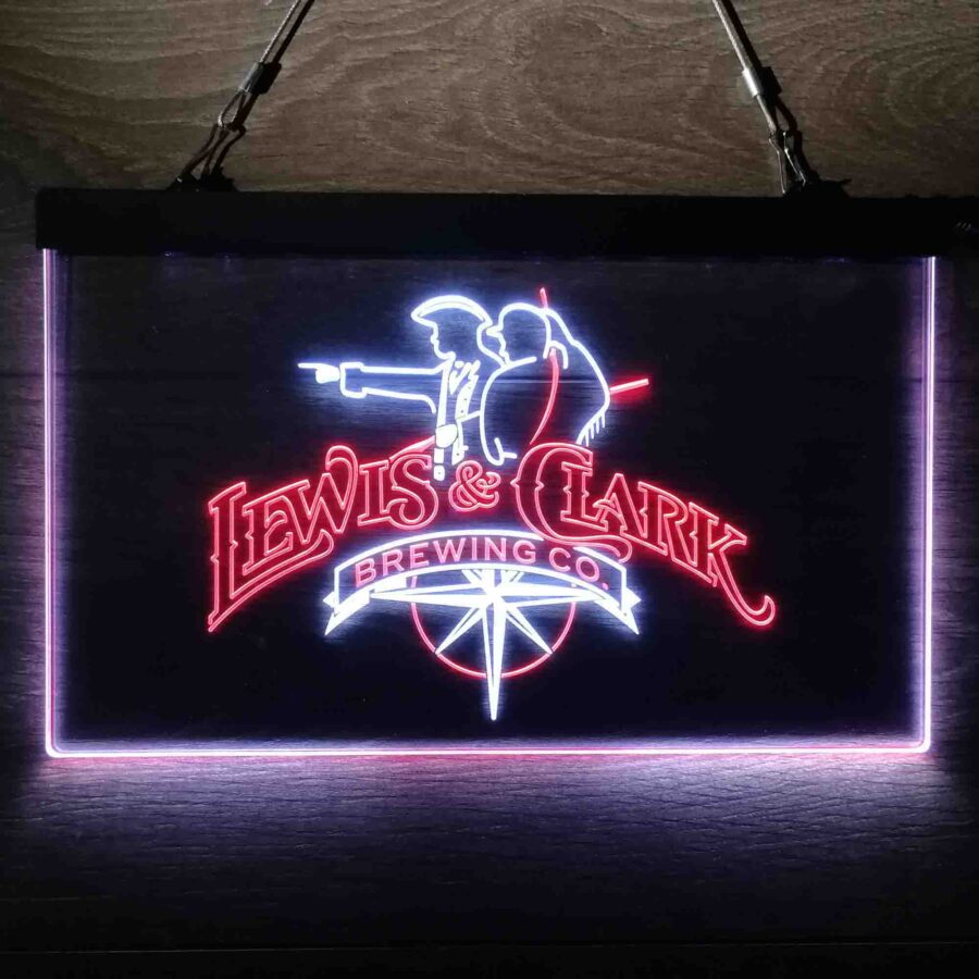 Lewis &Amp; Clark Brewing Co Neon Like Led Sign - Image 6