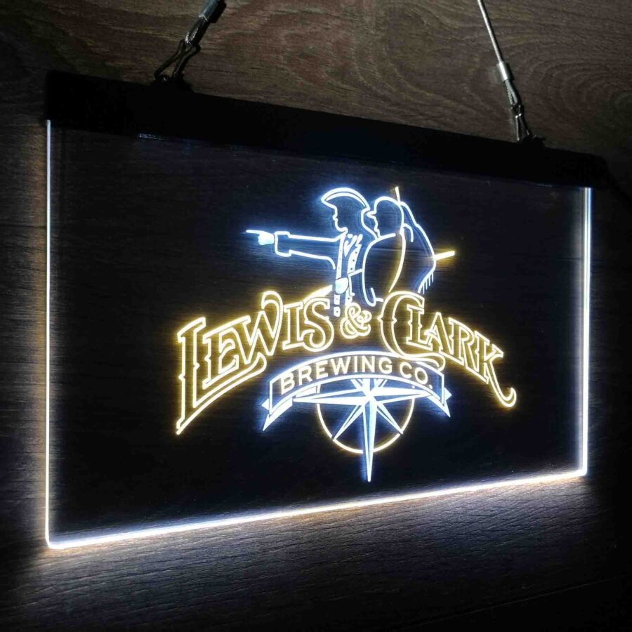 Lewis &Amp; Clark Brewing Co Neon Like Led Sign - Image 26