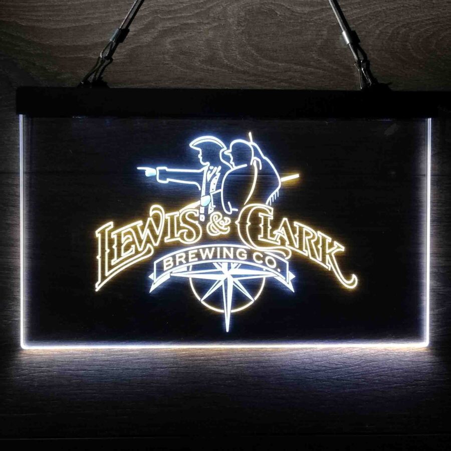 Lewis &Amp; Clark Brewing Co Neon Like Led Sign - Image 13
