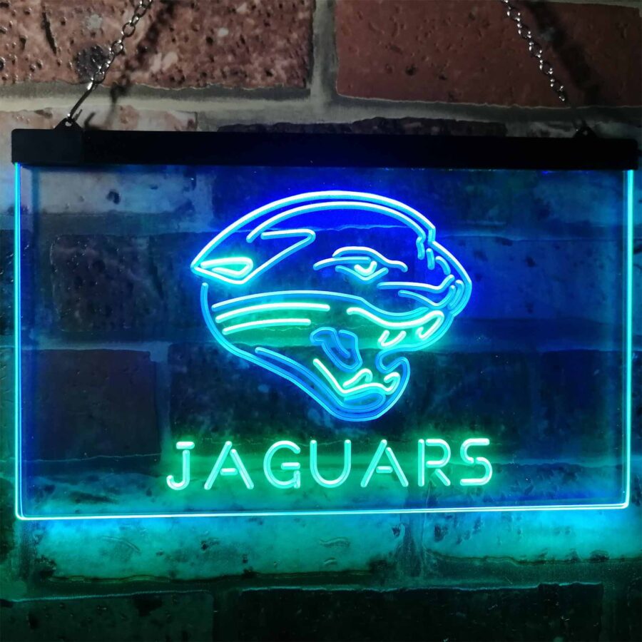 Jacksonville Jaguars Decor Led Neon Sign