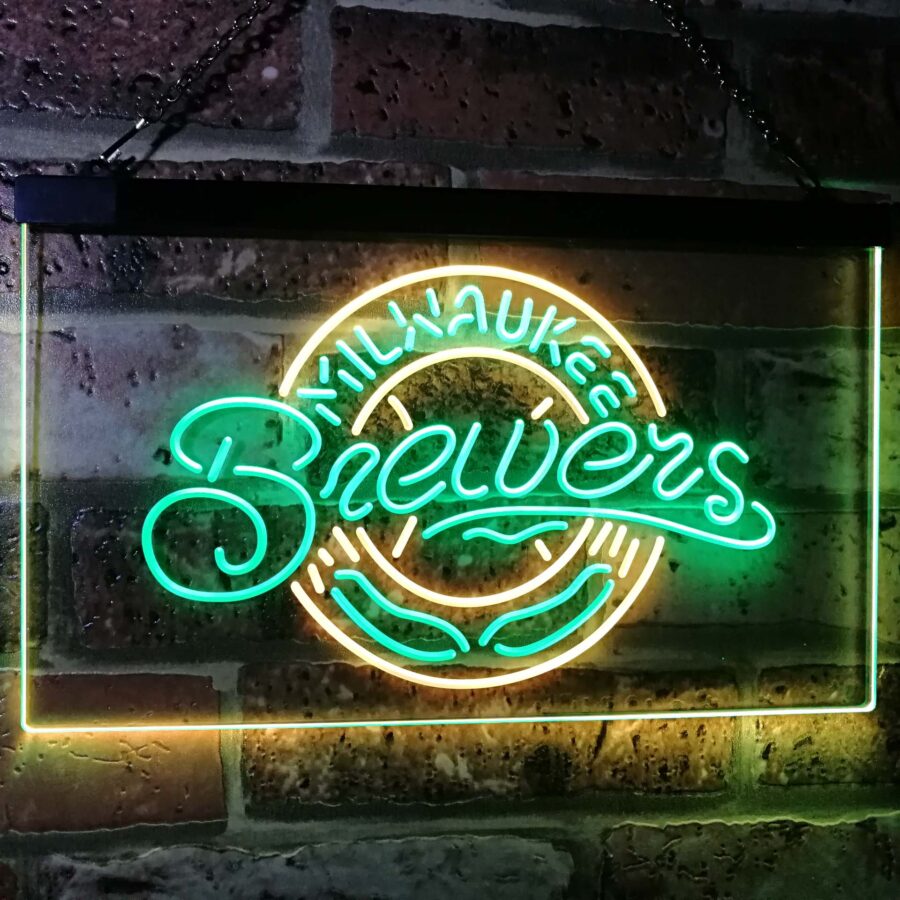 Milwaukee Brewers Led Neon Sign - Image 8