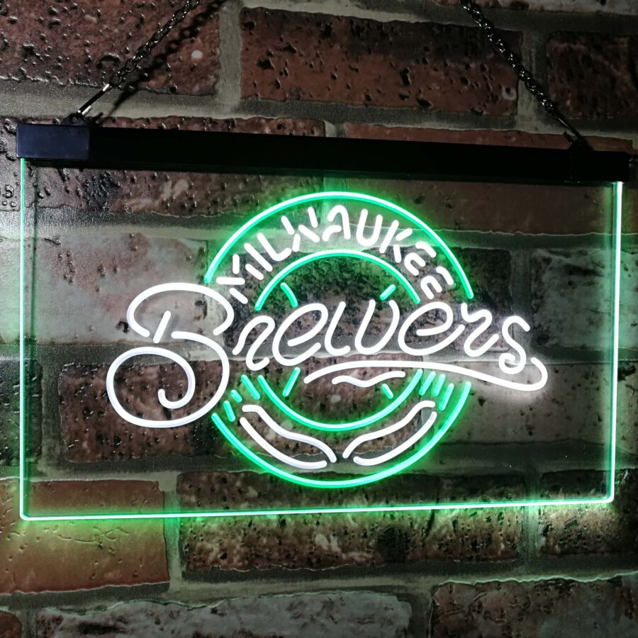 Milwaukee Brewers Led Neon Sign - Image 11