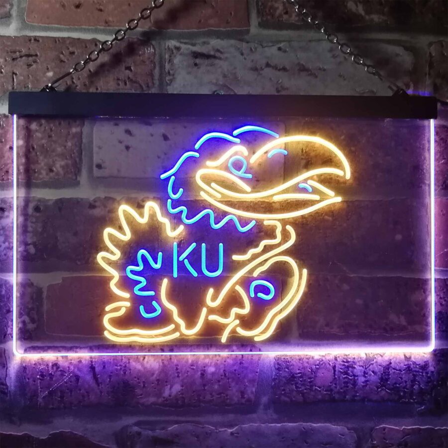 Kansas Jayhawks Ku Led Neon Sign - Image 4