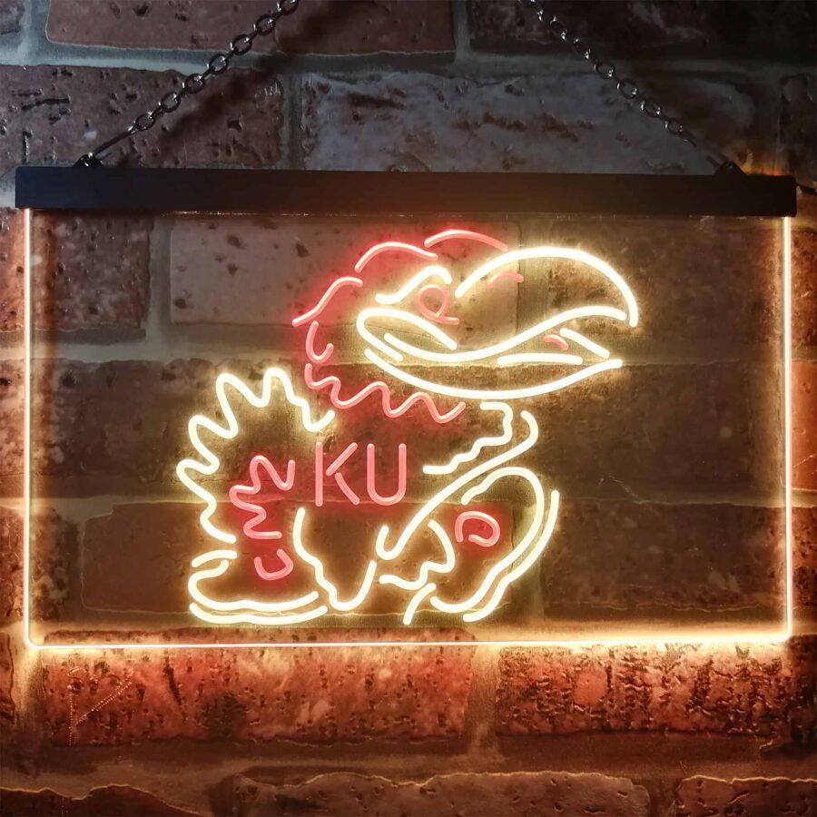 Kansas Jayhawks Ku Led Neon Sign - Image 9