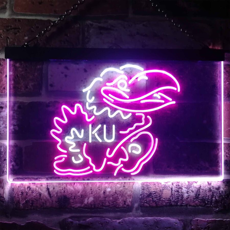 Kansas Jayhawks Ku Led Neon Sign - Image 6