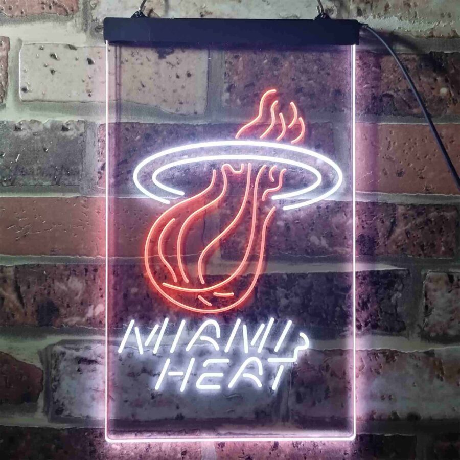 Miami Heat Led Neon Sign - Image 2